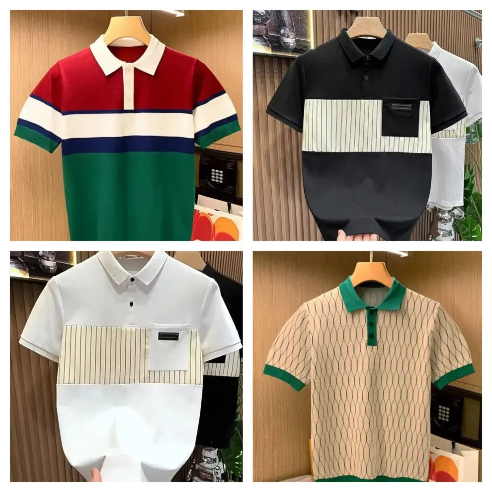 NeoShop Club Premium Designer Polo T-Shirt for Men | Luxury Smart Casual Polo Collection