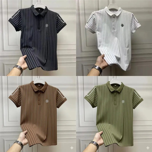 Monaco Stripe Polo Collection