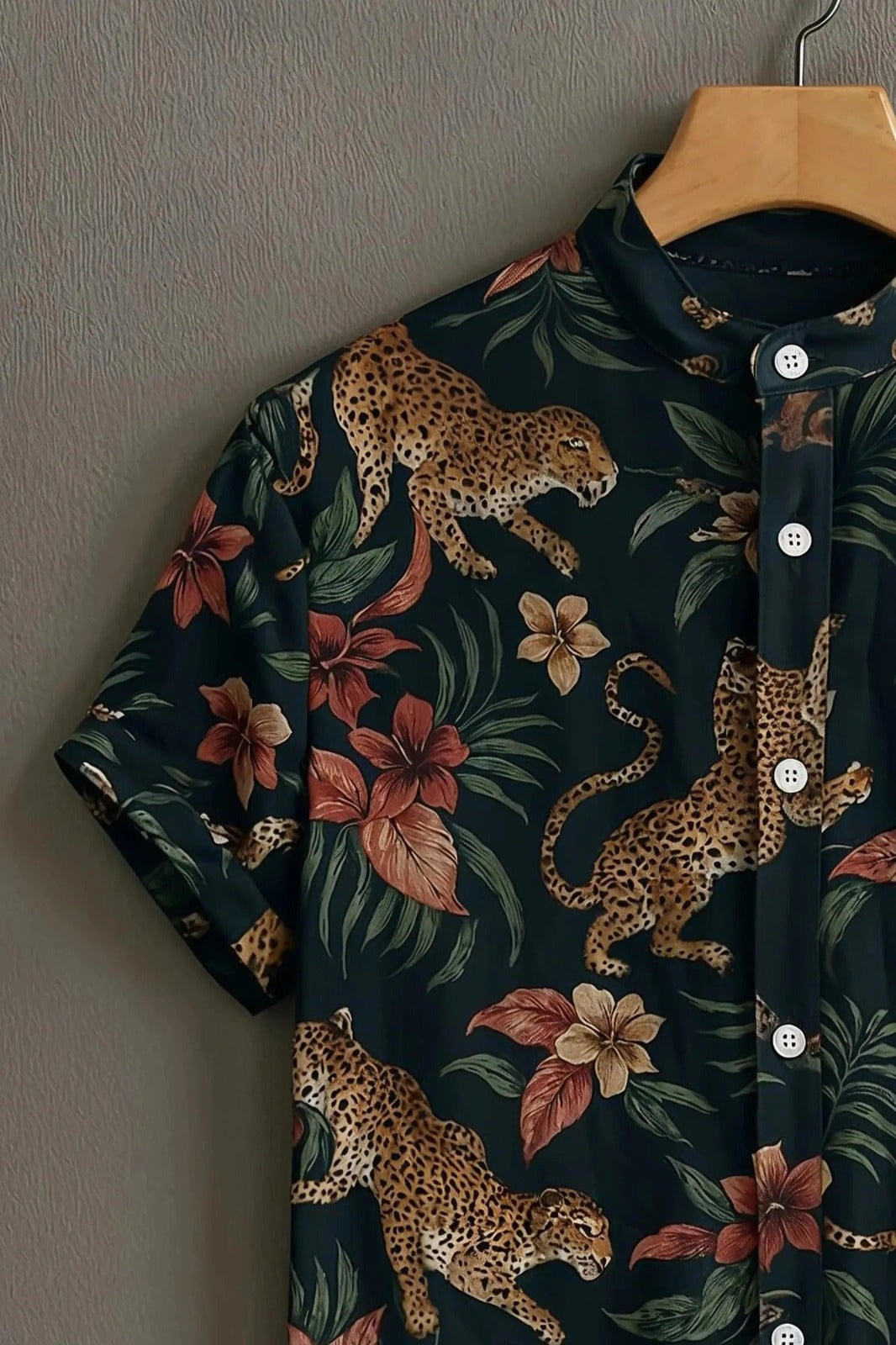 SharpShirt Wild Jungle Print Shirt