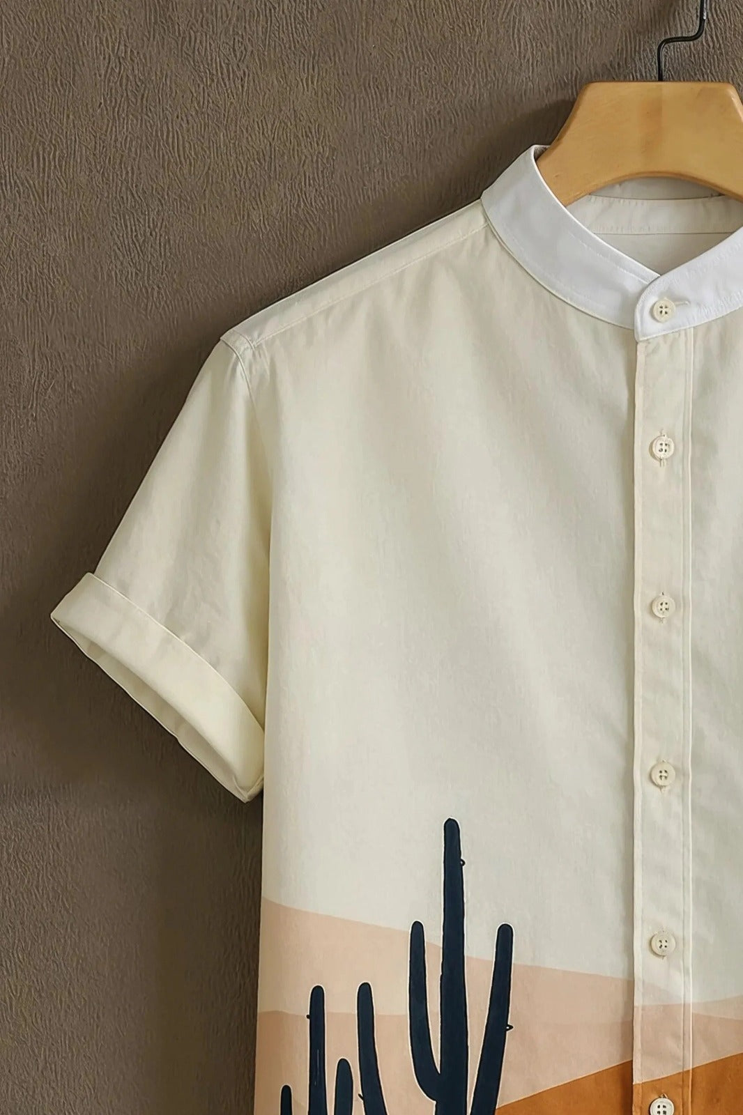 SharpShirt Desert Sunset Printed Shirt