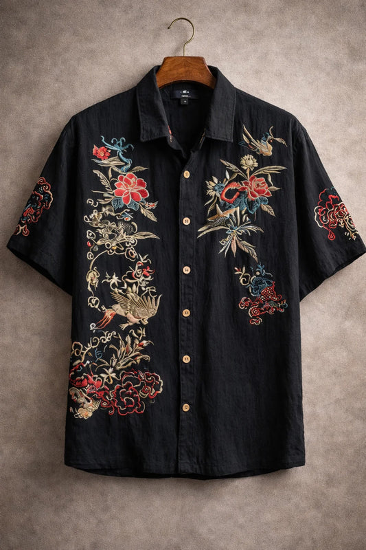 Embroidered Art Shirt Collection